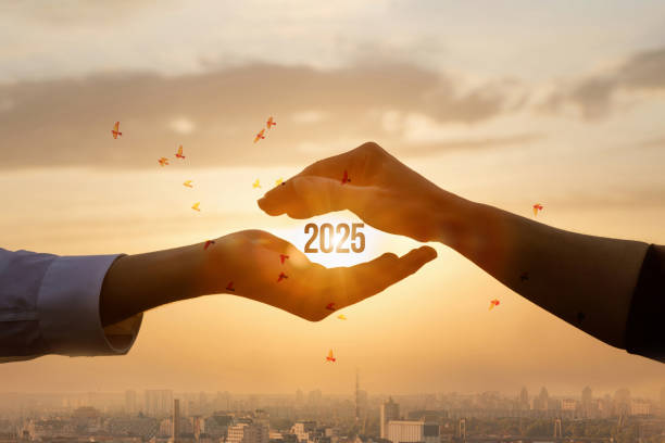 Concept of protecting the future 2025.