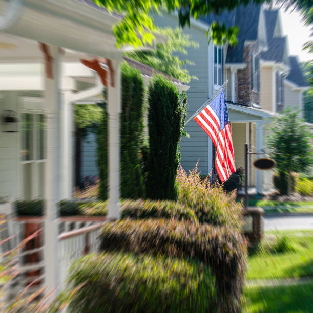 istock Patriotic Neighborhood 2167818747