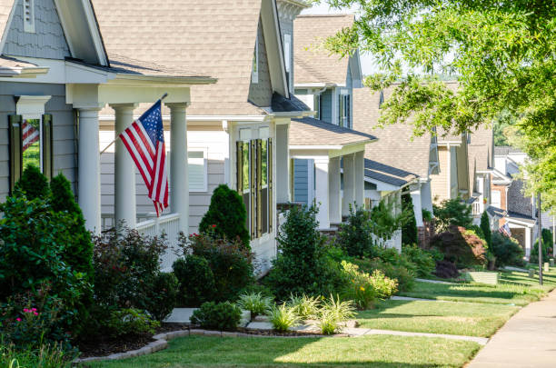 istock Patriotic Neighborhood 2167818807