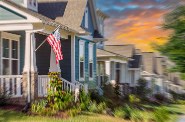 istock Patriotic Neighborhood 2167818842