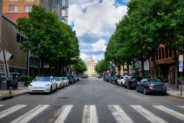 Downtown Raleigh North Carolina Crosswalk