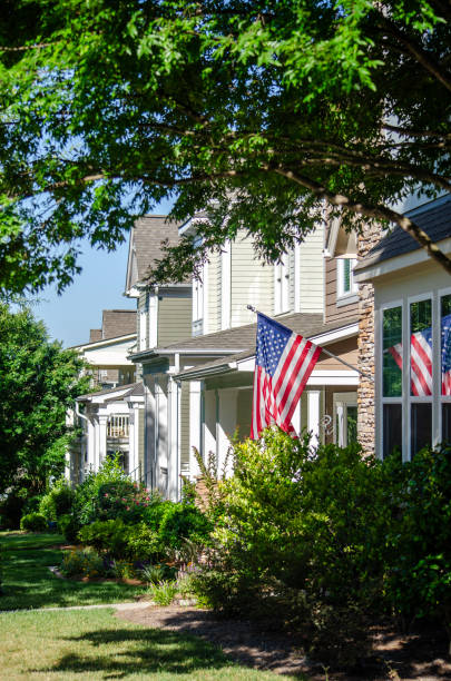 istock Patriotic Neighborhood 2167818952