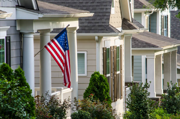 istock Patriotic Neighborhood 2167818965