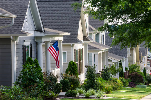istock Patriotic Neighborhood 2167818966