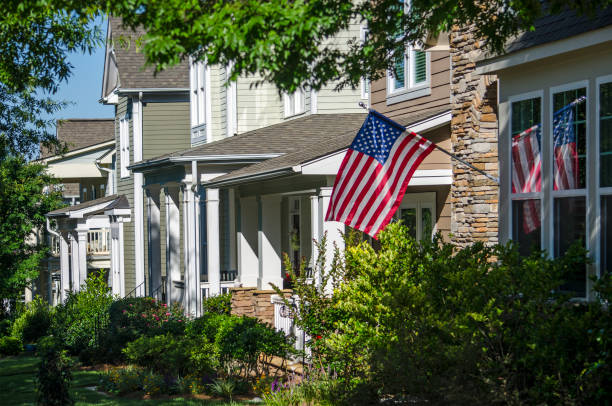 istock Patriotic Neighborhood 2167818977