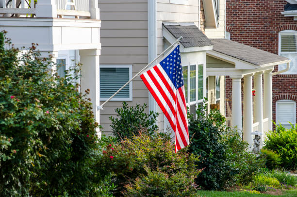 istock Patriotic Neighborhood 2167819035
