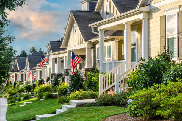 istock Patriotic Neighborhood 2167819307