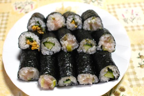 istock Homemade sushi rolls 2167821068