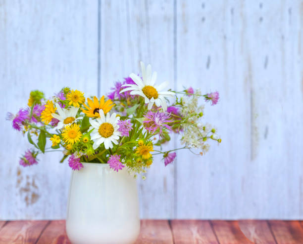 istock Beautiful Wild summer  flowers in vase 2167821222