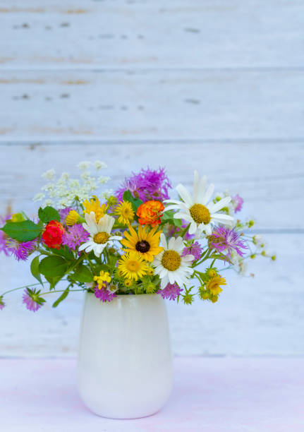 istock Beautiful Wild summer  flowers in vase 2167821247