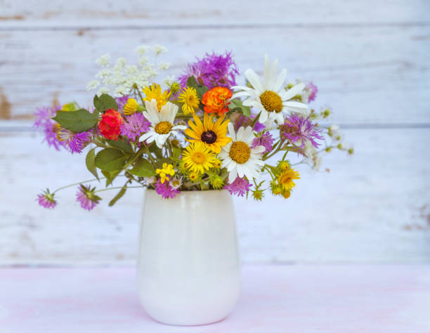 istock Beautiful Wild summer  flowers in vase 2167821262