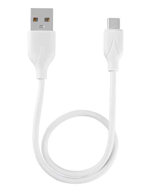 istock USB and Type-C cable and connector, insulated on white background 2167828606