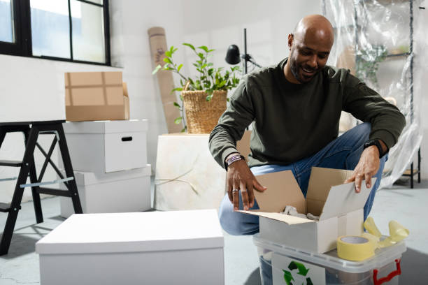 istock Latin American man moving out 2167838504