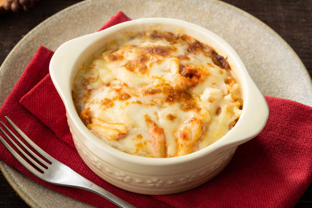Slightly steaming hot crab and crab miso doria