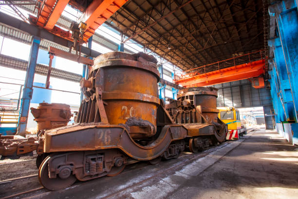 The old factory and equipment