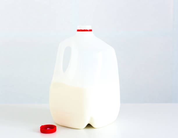 Bottled milk