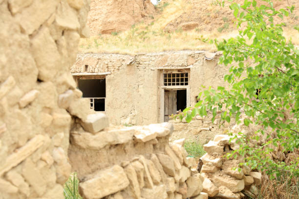 The ancient Chinese rural houses