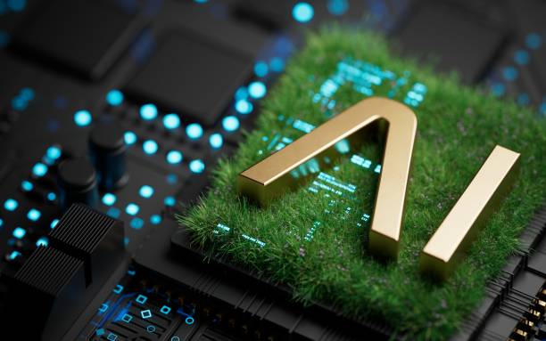 Sustainable Artificial Intelligence AI Energy, renewable energy source, battery technology, green energy