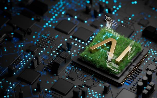 istock Sustainable Artificial Intelligence AI Energy, renewable energy source, battery technology, green energy 2167849502