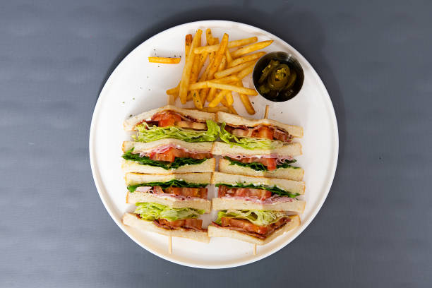 istock Sandwich and fries 2167851263