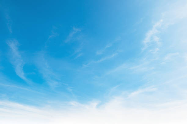 istock The sky is blue and clear with no clouds 2167856665