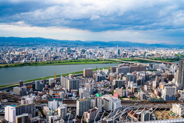 istock View from Umeda Sky Building in Osaka, Japan 2167857743