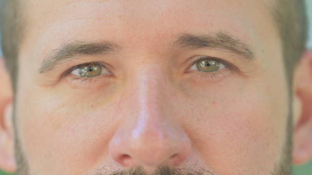 istock Close up of Male Blinking Eyes 2167862452