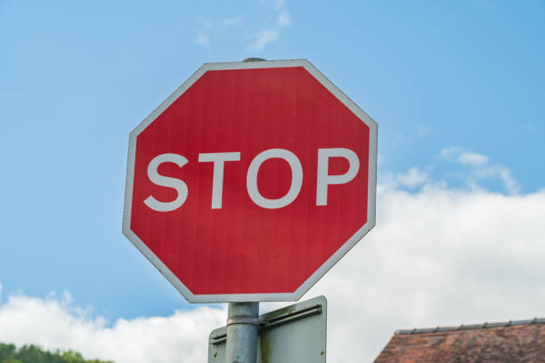 istock UK Traffic Stop sign 2167864964