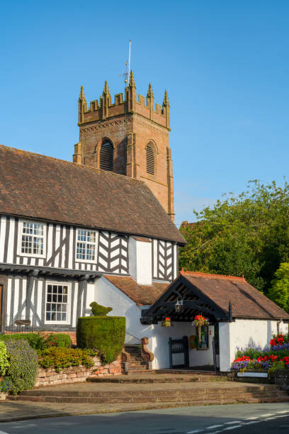 istock English village view with timber framed house 2167865013