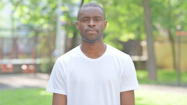istock Serious Young African Man Outdoor in Park 2167865672