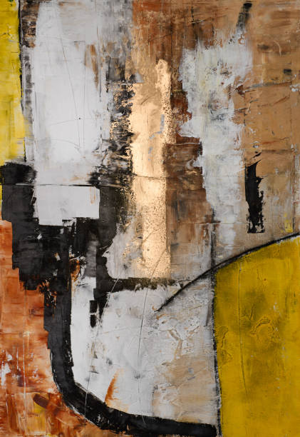 istock Abstract multicolor painting wtih grunge texture on canvas. Artwork mix brush stroke, splash color and oil, acrylic paint element. Modern contemporary art  for wallpaper background 2167876050