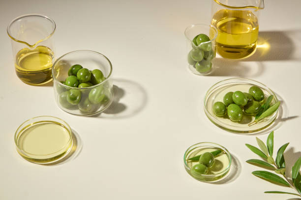 istock Cosmetic experiments use olive as a key ingredient 2167877579