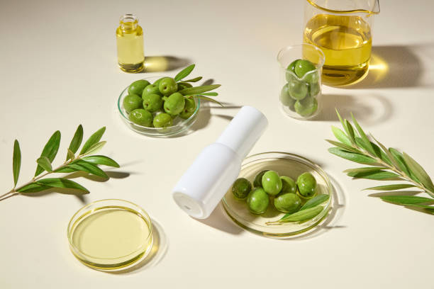 istock Cosmetic experiments use olive as a key ingredient 2167877597