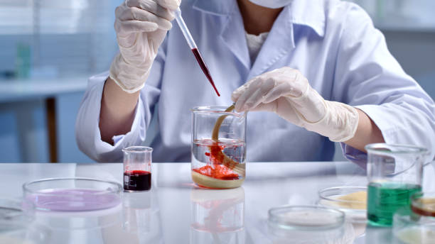 istock Scientific research on hair 2167879421