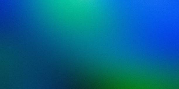 istock Grainy abstract blue green gradient colorful blurry background with noise 2167879869