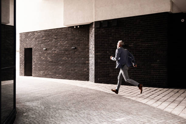 istock Businessman in a Rush to the Office 2167880377