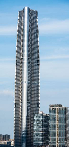 istock Modern skyscraper with glass facade in cityscape 2167889276