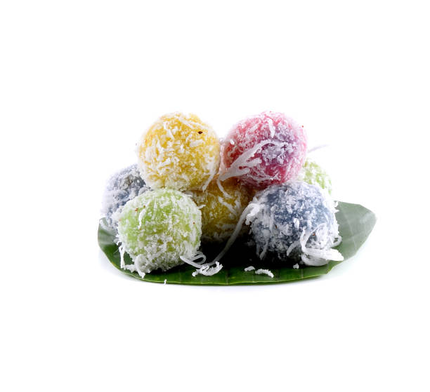 istock Thai dessert, boiled sweets on white background 2167891542