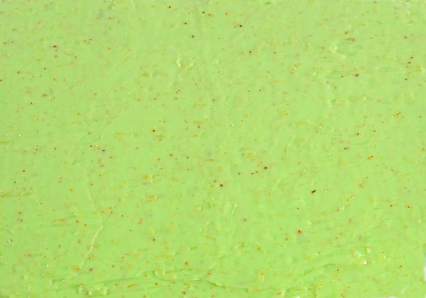 istock Light green creamy herbal texture. 2167891594