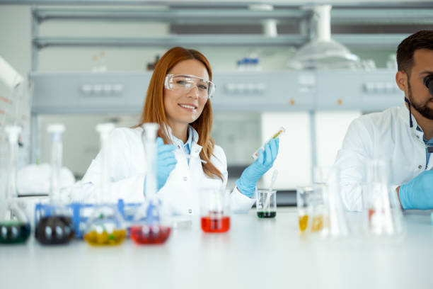 istock Smiling Female Scientist Looking at Camera 2167903858