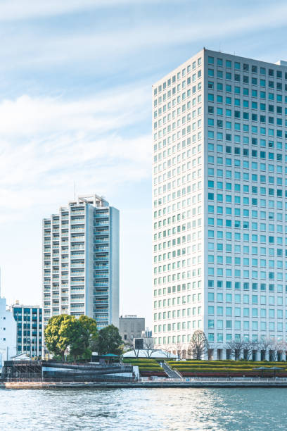 istock Sumida river and high-rise buildings in Tokyo 2167905390