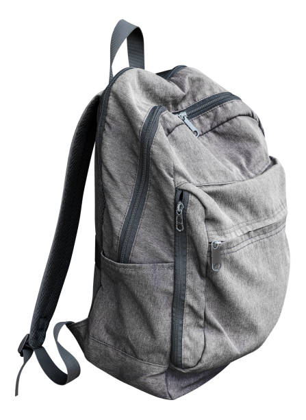 istock Black school bag isolated on white background with clipping path 2167907163