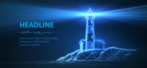 istock Lighthouse. Guiding light, beacon of hope, lighthouse guide, safe harbor, steady guidance. 2167924335