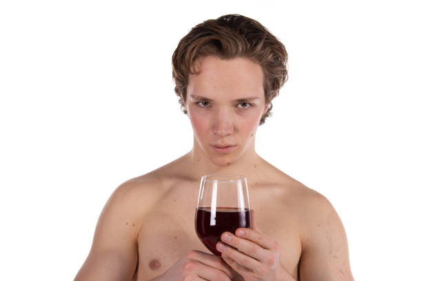 istock Valentine's Day and an attractive young guy with gifts. 2167924739