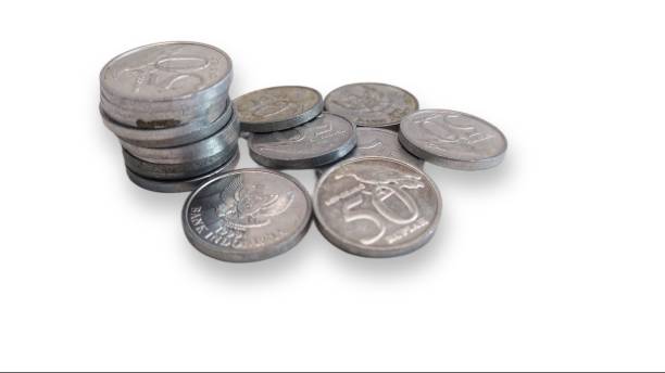 istock Coin 50 Indonesian rupiah isolated on white background 2167925181