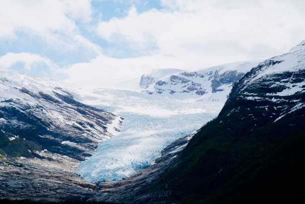 istock View of Engabreen glacier arm 2167929844