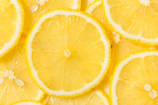 istock Organic Raw Yellow Sliced Lemons 2167935174