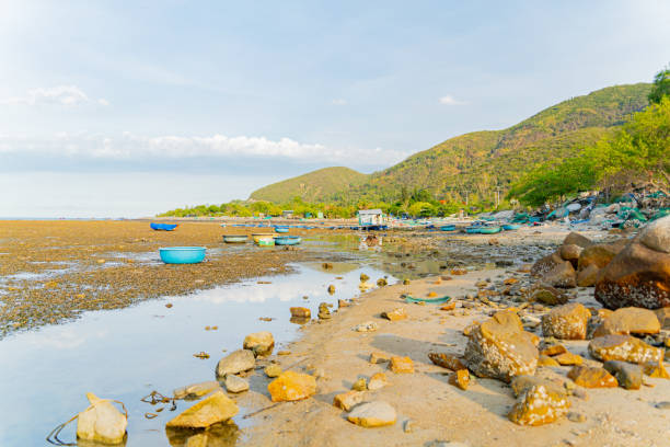 istock The sea ebb at sunset. 2167935640