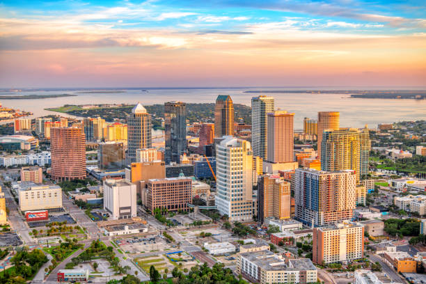 istock Downtown Tampa from Above 2167940528