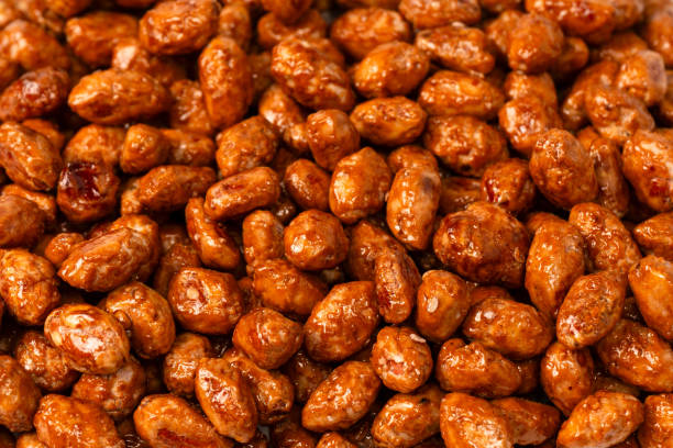 istock Tasty sweet roasted peanuts as a background. 2167941092